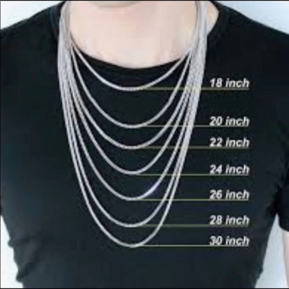 22”  925 Sterling Silver Figaro Chain - Picture 2 of 2